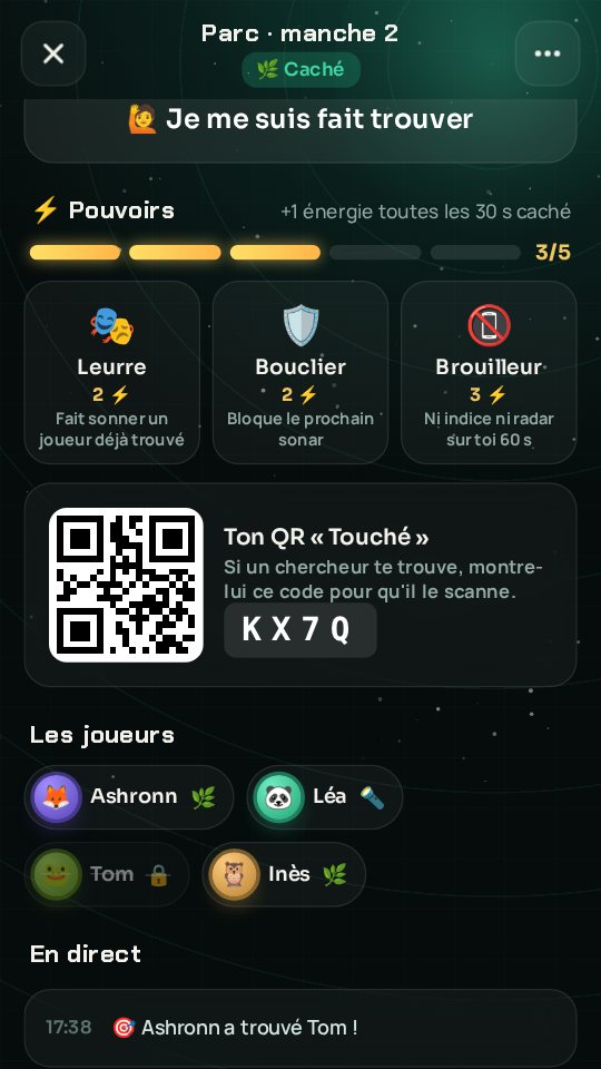 QR code Touché